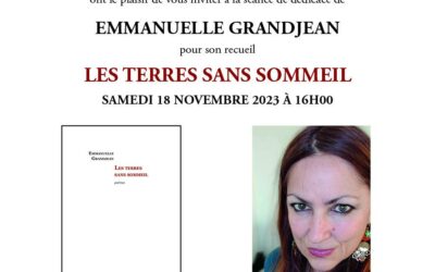 Rencontre avec Emmanuelle Grandjean